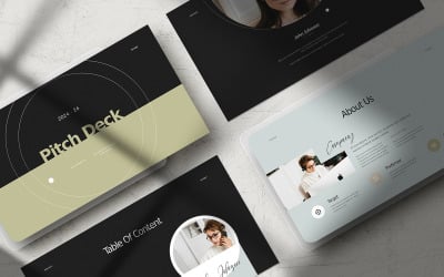 Modello di pitch deck | InDesign