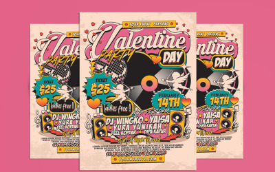 Volantino per la festa di San Valentino