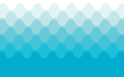 Water Wave Illustration Background Template v.10