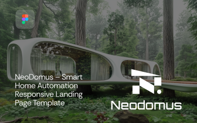 NeoDomus – Responsive Landingpage-Vorlage für die intelligente Hausautomation