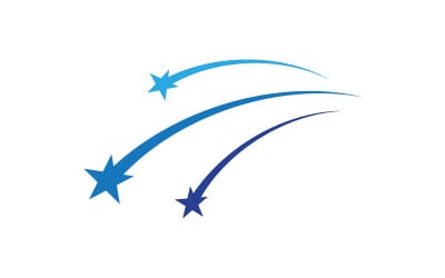 Blast Star icon Template vector illustration logo design v.17