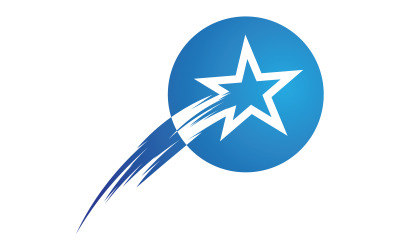 Blast Star icon Template vector illustration logo design v.4