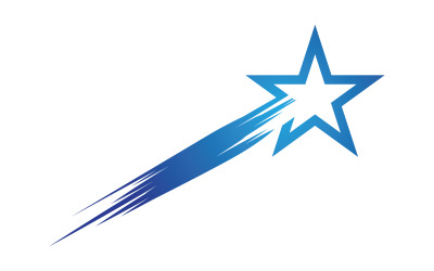 Blast Star-Symbol-Vorlage, Vektorillustration, Logo-Design v.6