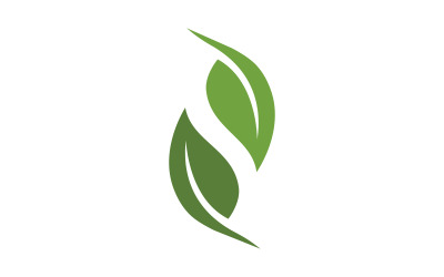 Herbal Nature leaf ecology nature  vegan concept element vector v.9