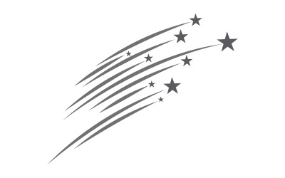 Icona Blast Star Template illustrazione vettoriale logo design v.9