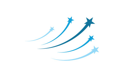 Ikona gwiazdy wybuchu Szablon wektorowej ilustracji logo projekt v.18