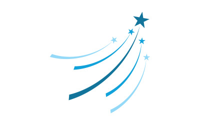 Plantilla de icono de Blast Star, ilustración vectorial, diseño de logotipo v.19