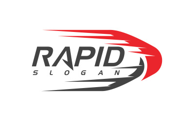 Rapid Speed faster icon logo vector design illustration template v.5
