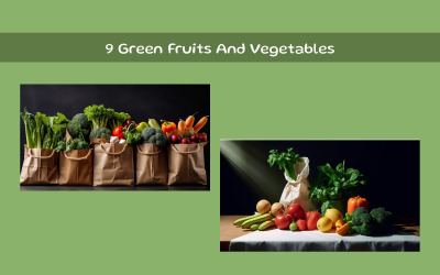 Green Fruits And Vegetables