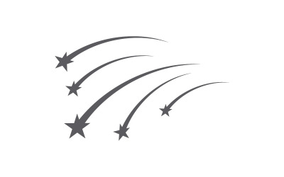 Icona Blast Star Template illustrazione vettoriale logo design v.26