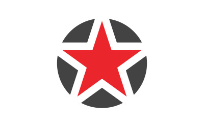 Icona Blast Star Template illustrazione vettoriale logo design v.36