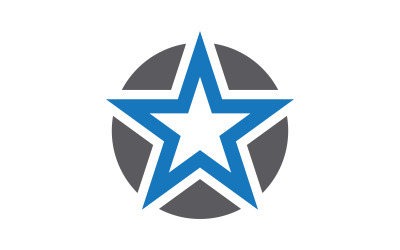Icona Blast Star Template illustrazione vettoriale logo design v.38