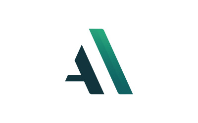 Logo lettera A, simbolo iniziale creativo del logo A per la tua attività 11