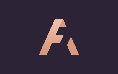 Logo lettera A, simbolo iniziale del logo creativo A per la tua attività 6