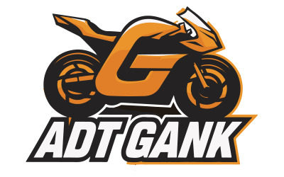 There is a motorbike illustration