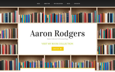 "Book Reviews Drupal Template" thème Drupal #49526