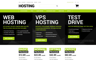Tema Magento da Pro Hosting Store