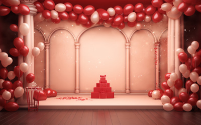 Blank celebration template, blank celebration place