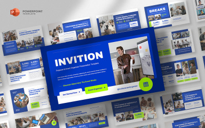 Convite - Proposta de Evento Powerpoint Template