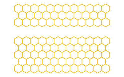 Honeycomb background texture illustration design v.2