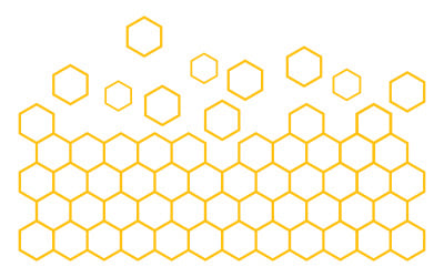 Honeycomb background texture illustration design v.5