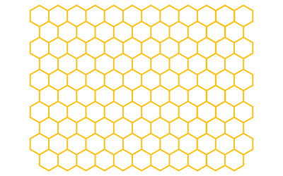 Honeycomb background texture illustration design v.6