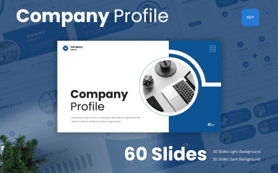 İşletme Şirket Profili Keynote Şablonu