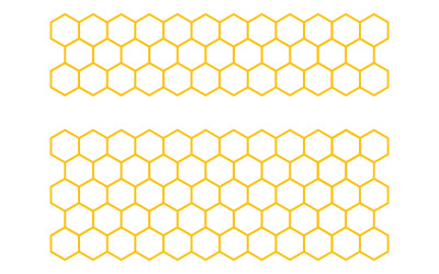 Wabenhintergrund Textur Illustration Design v.2