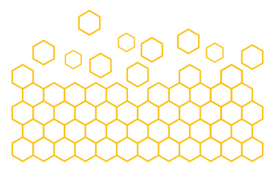 Wabenhintergrund Textur Illustration Design v.5
