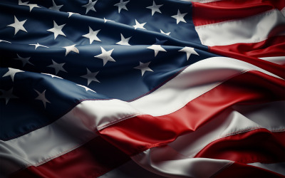 Disegno della bandiera americana, modello della bandiera degli Stati Uniti