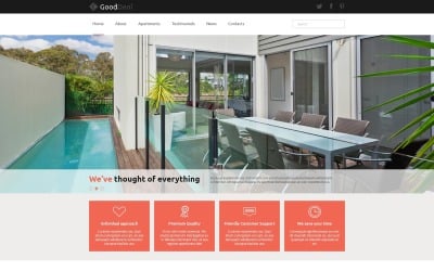 Apartments for Rent Joomla Template