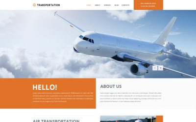 Freight Shipping Group Joomla Template