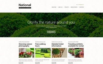 Garden Landscaping Responsive Website Template