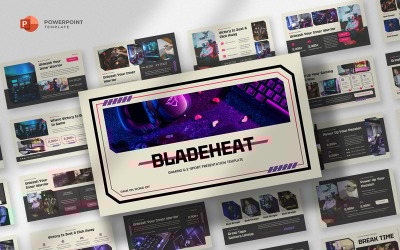 Bladeheat - Oyun eSpor Powerpoint Şablonu