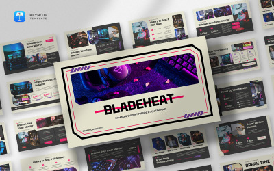 Bladeheat - 游戏电子竞技主题演讲模板