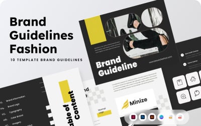Minize - Retro Charm Fashion Brand Guideline