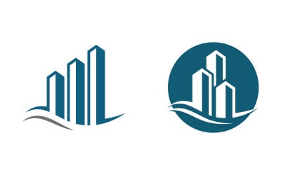 Real Estate , Property and Construction Logo design template v.4