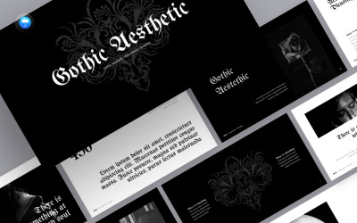 Gothic Aesthetic Keynote Template