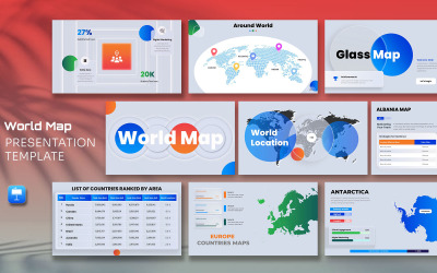 260+ Keynote World Map Prezentace