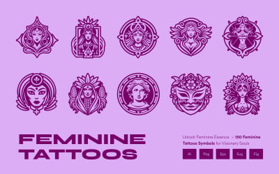 Simboli dei tatuaggi femminili moderni
