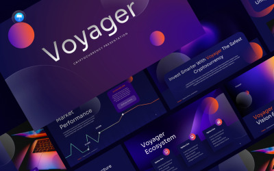 Voyager Cryptocurrency Keynote Template