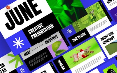 Шаблон PowerPoint «Творческий максимализм»