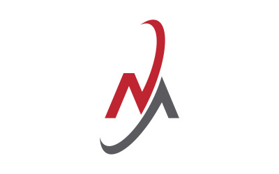 M Letter Logo Business Template vector illustration design v.17