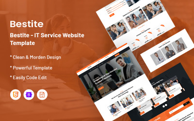 Bestite – Website-Vorlage für IT-Services