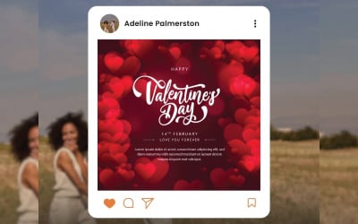 Készítsen szemet gyönyörködtető Valentin-napi szórólapokat profi sablonokkal