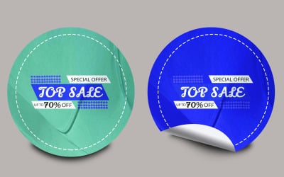 Sticker Mockup Template -13