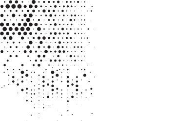 Halftone illustration design background template v.33