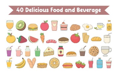 40 Delicious Food and Beverage