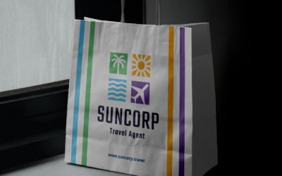 Logo dell&amp;#39;agente di viaggio Sun Corp.