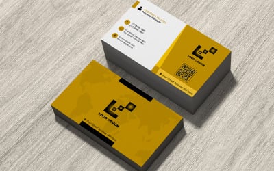 Premium PSD Business Card Template – Modern Front and Back Design for Professionals